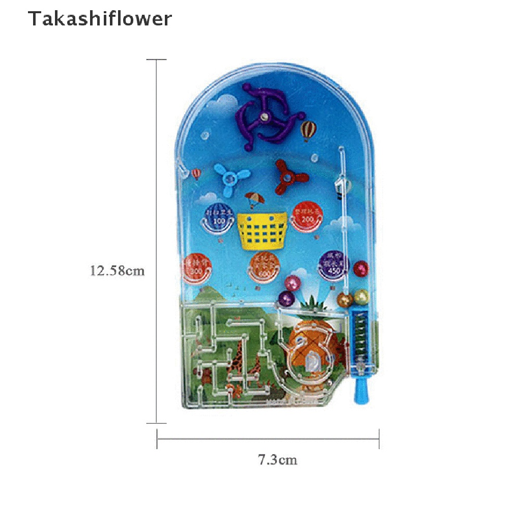 Máy Chơi Game Mini Pinball Họa Tiết Hoạt Hình Cho Bé