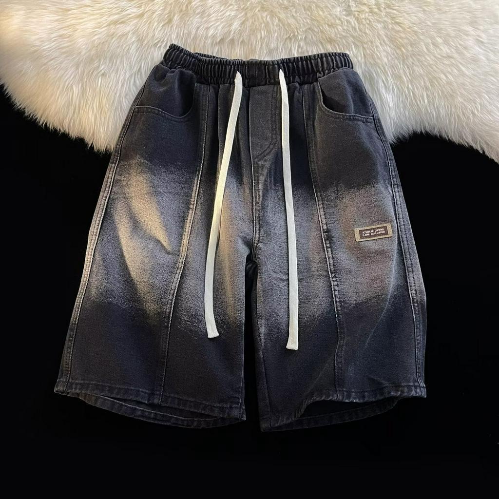 Quần Short Denim Mỏng Thời Trang Mùa Hè Dành Cho Nam 3 Màu Size M-3XL