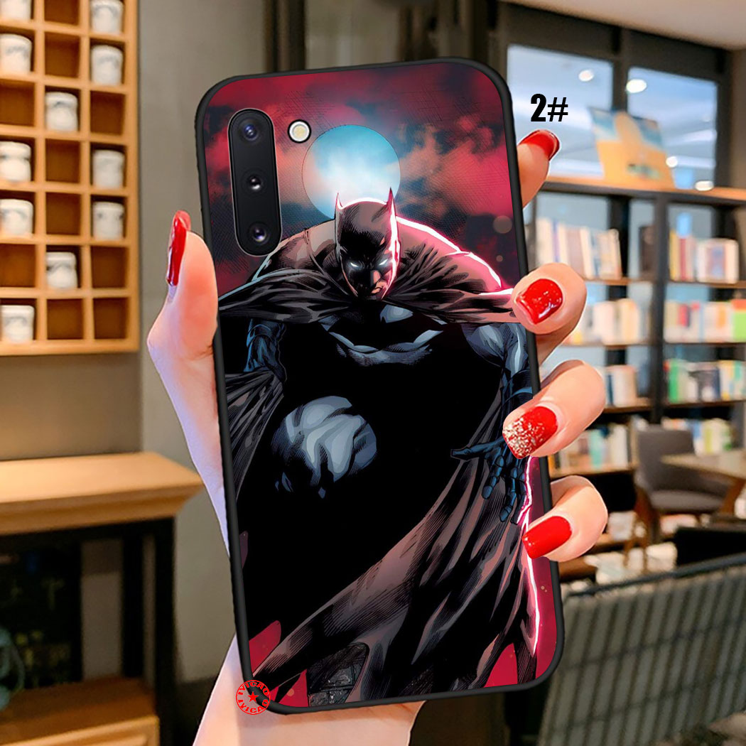 Ốp Điện Thoại Silicon Mềm Hình Batman Xy15 Cho Samsung Galaxy S10e S8 Plus S7 S6 Edge A3 A2 Core