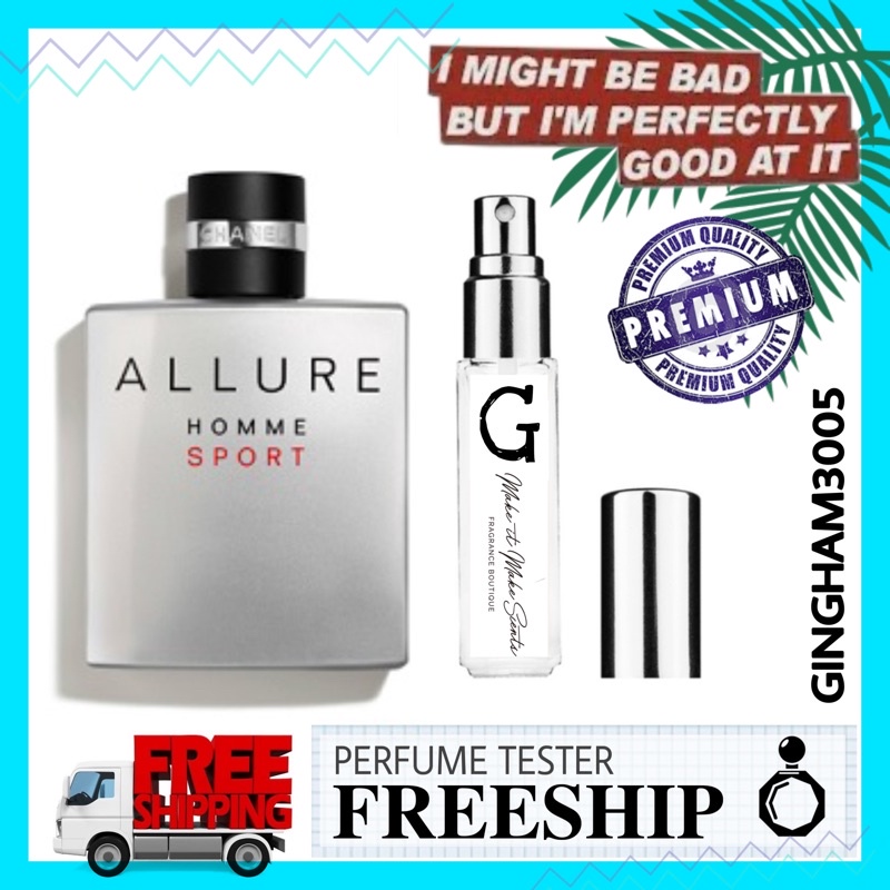 ✨GH✨ Nước hoa Chanel Allure Homme Sport EDT 5ml-10ml | Thế Giới Skin Care