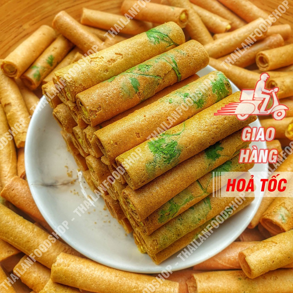 Bánh Ống Ngò Sầu Riêng Lon 400Gram