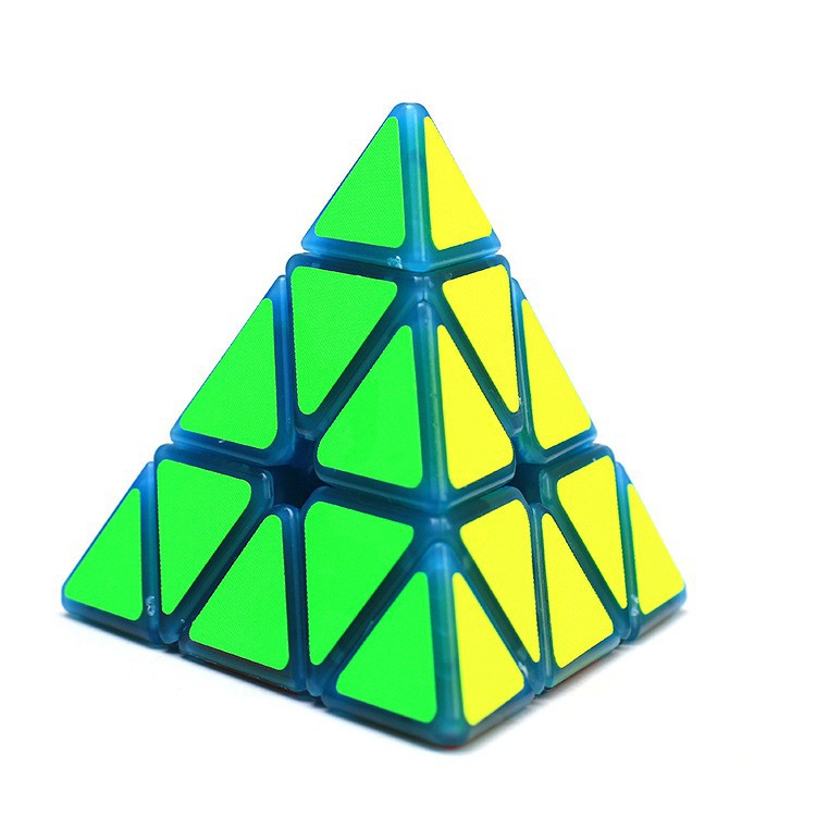 ❤️ HOTSALE ❤️ Đồ chơi Rubik Z-Cube DẠ QUANG phát sáng Pyramix Tam Giác HM0419 CAO CẤP