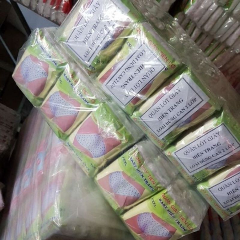 10 túi (60 chiếc) quần lót giấy hiền trang