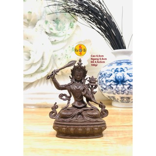 Đức Văn Thù Sư Lợi Bồ Tát Mật Tông Mini - Tượng Đồng Phong Thủy Cao Cấp