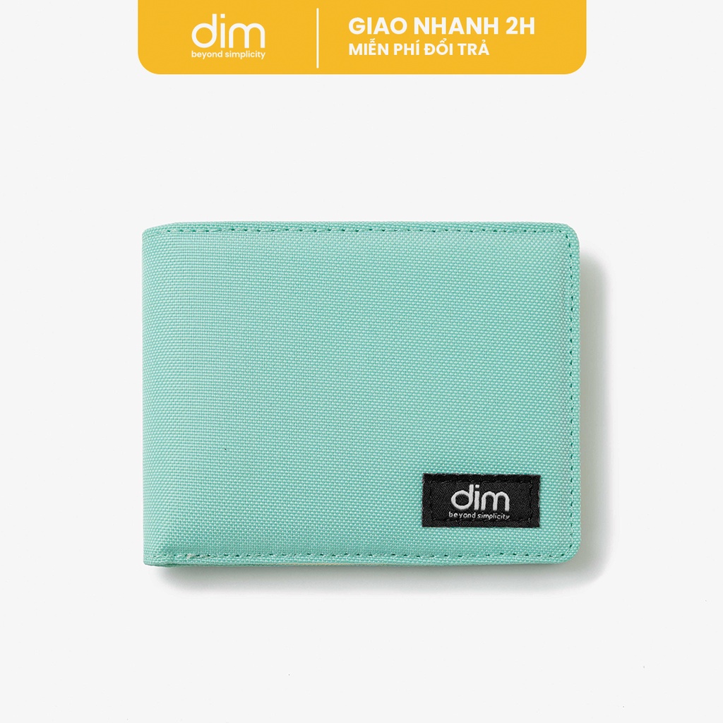 Ví vải gập đôi DIM Basic Wallet 2 Form Ngang - Pastel Color