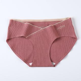 Quần Lót Bầu Cạp Chéo Chất Mềm Mịn Màu Vintage Cực Xinh
