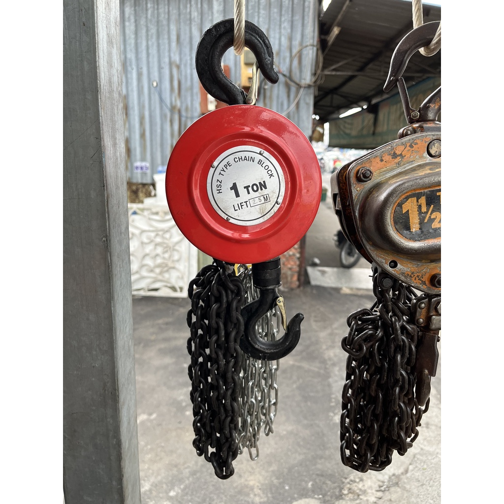 Palang xích kéo tay 1 tấn, 2 tấn  - Cáp Thép Sài Gòn