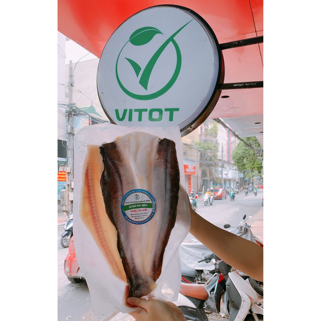 Khô Cá Dứa Biển Vitot Food Chuẩn Tự Nhiên - Không Chuẩn Hoàn Tiền 100%, Cá Dẻo Khô, Thịt Cá Trắng Thơm.