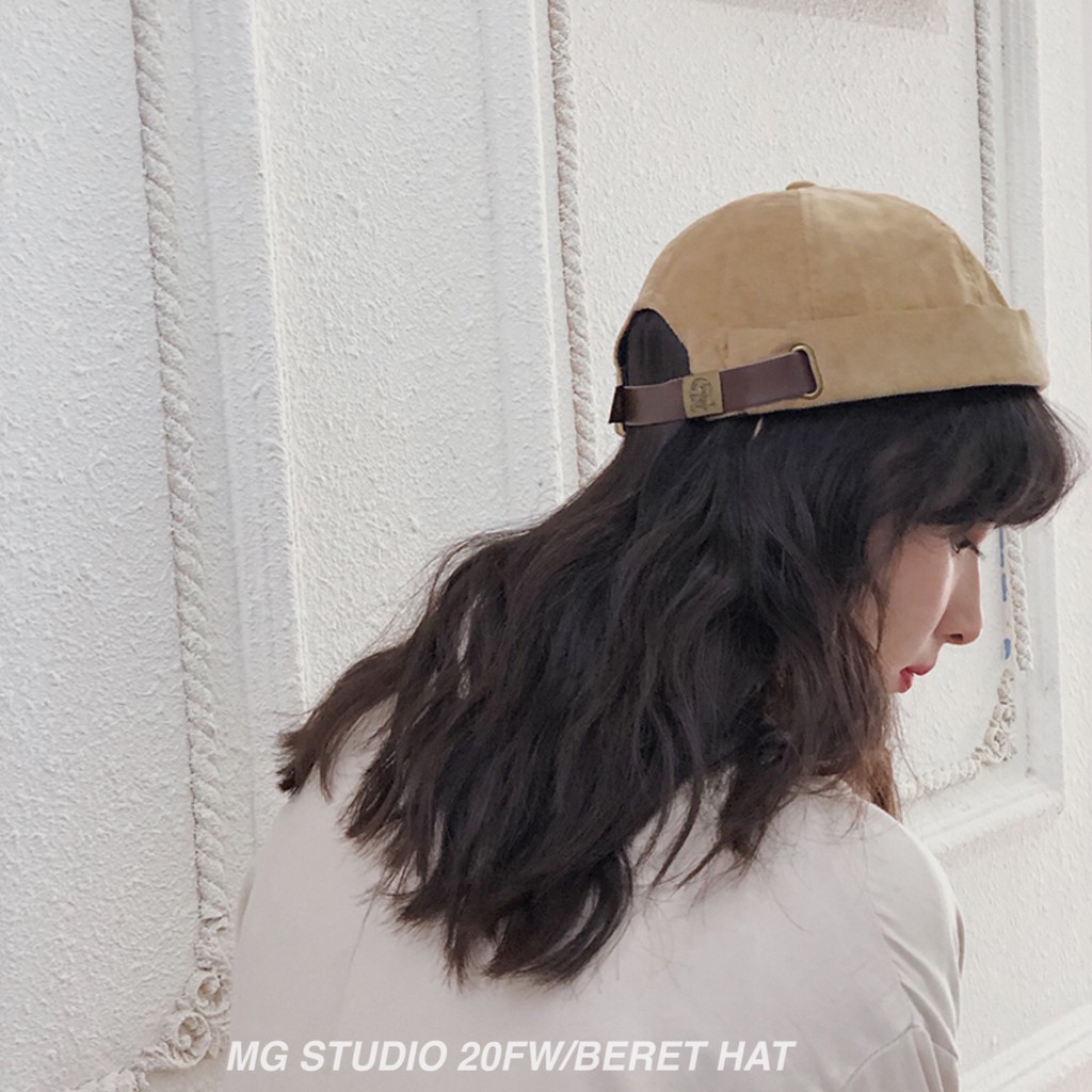 Mũ beret phong cách cổ điển MG STUDIO thời trang