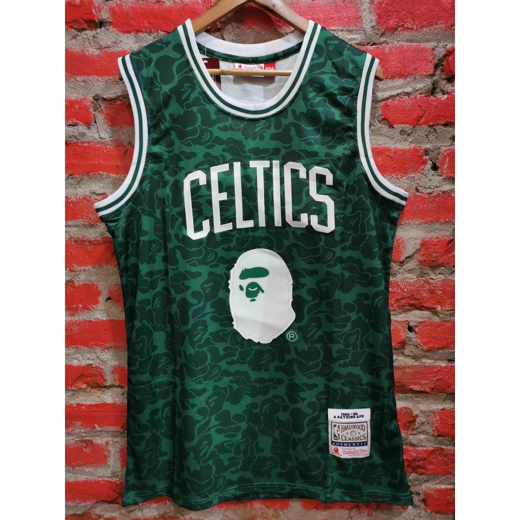Áo Bóng Rổ Celtics Bape Nam Nữ Streetwear Unisex Oversize BigSize Hiphop Kpop Gym Hotboy Hotgirl