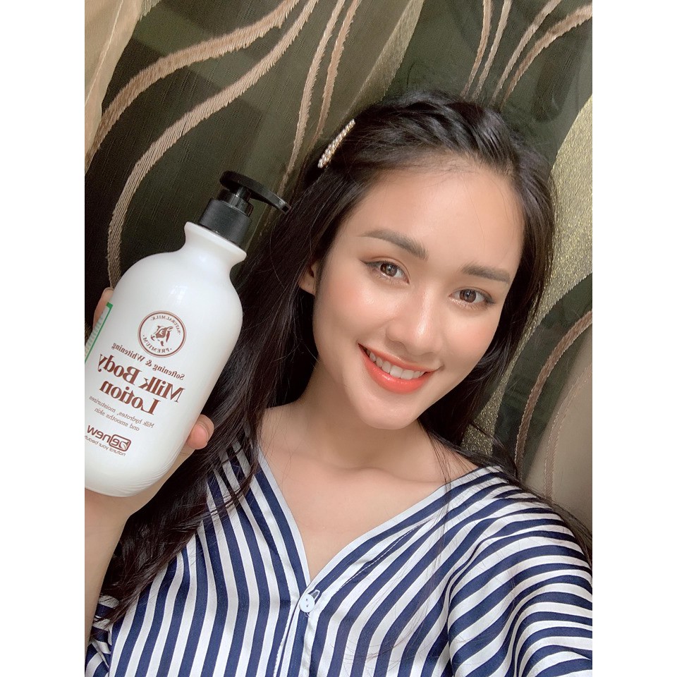 Hàng chính hãng - Sữa dưỡng thể trắng và chống nắng Benew Whitening Body Lotion Hàn quốc 450ml/Chai