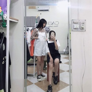 Quần Yếm Đùi Kaki