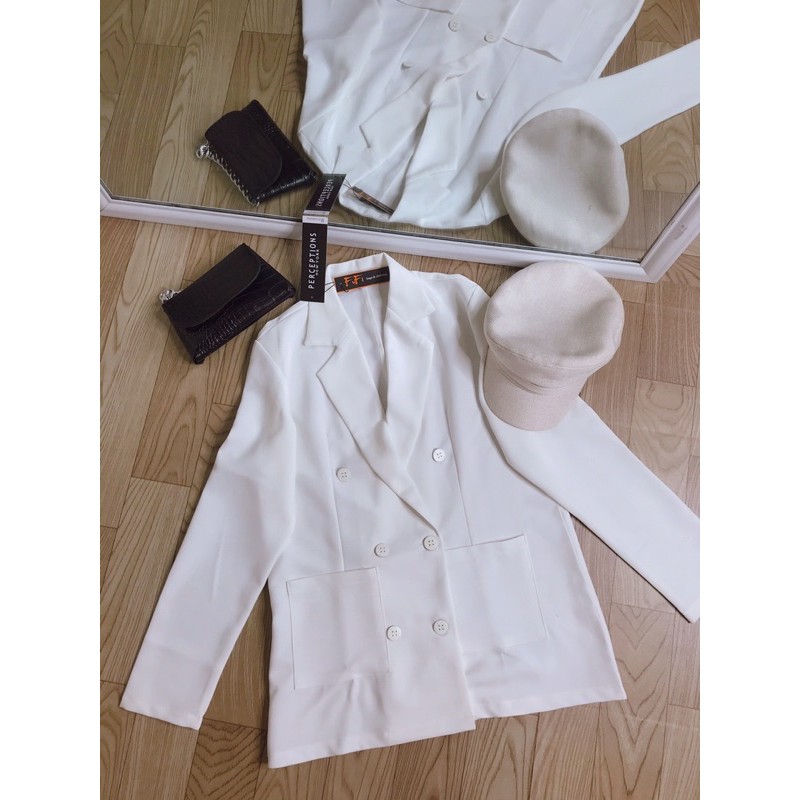 ÁO VEST TRẮNG phong cách HÀN QUỐC | BigBuy360 - bigbuy360.vn