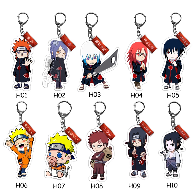 Móc Khoác Acrylic Hình Nhân Vật Hoạt Hình Uchiha Itachi Trong Phim Naruto