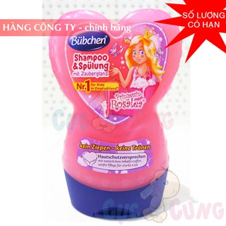 Dầu gội và xả 2 trong 1 Bübchen Rosalea 230ml