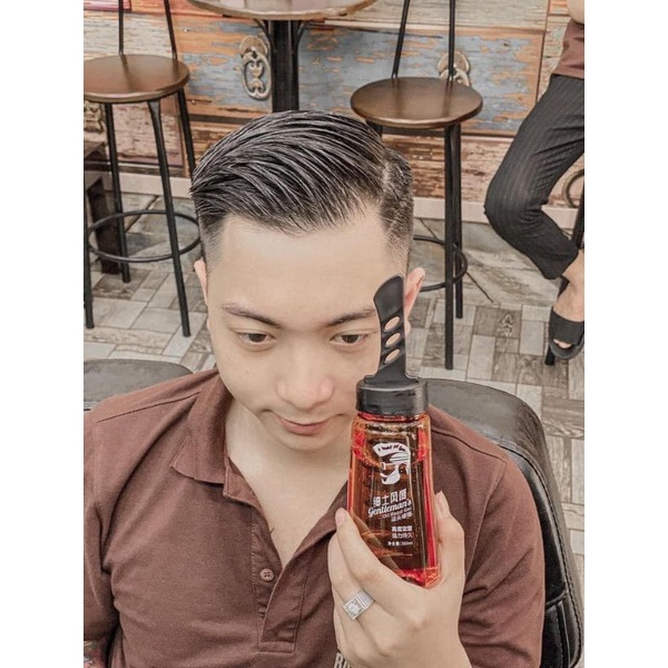 Gel vuốt tóc kèm lược cao cấp dành cho nam và nữ cao cấp