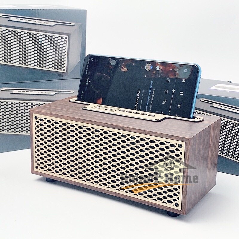 Loa Bluetooth Mini XM-5H Tích Hợp Radio - Loa Mini Vỏ Gỗ Vintage Công Suất Âm Thanh 8W , Âm Thanh HiFi Cực Chill | BigBuy360 - bigbuy360.vn