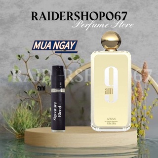 Nước hoa Dubai 9AM test