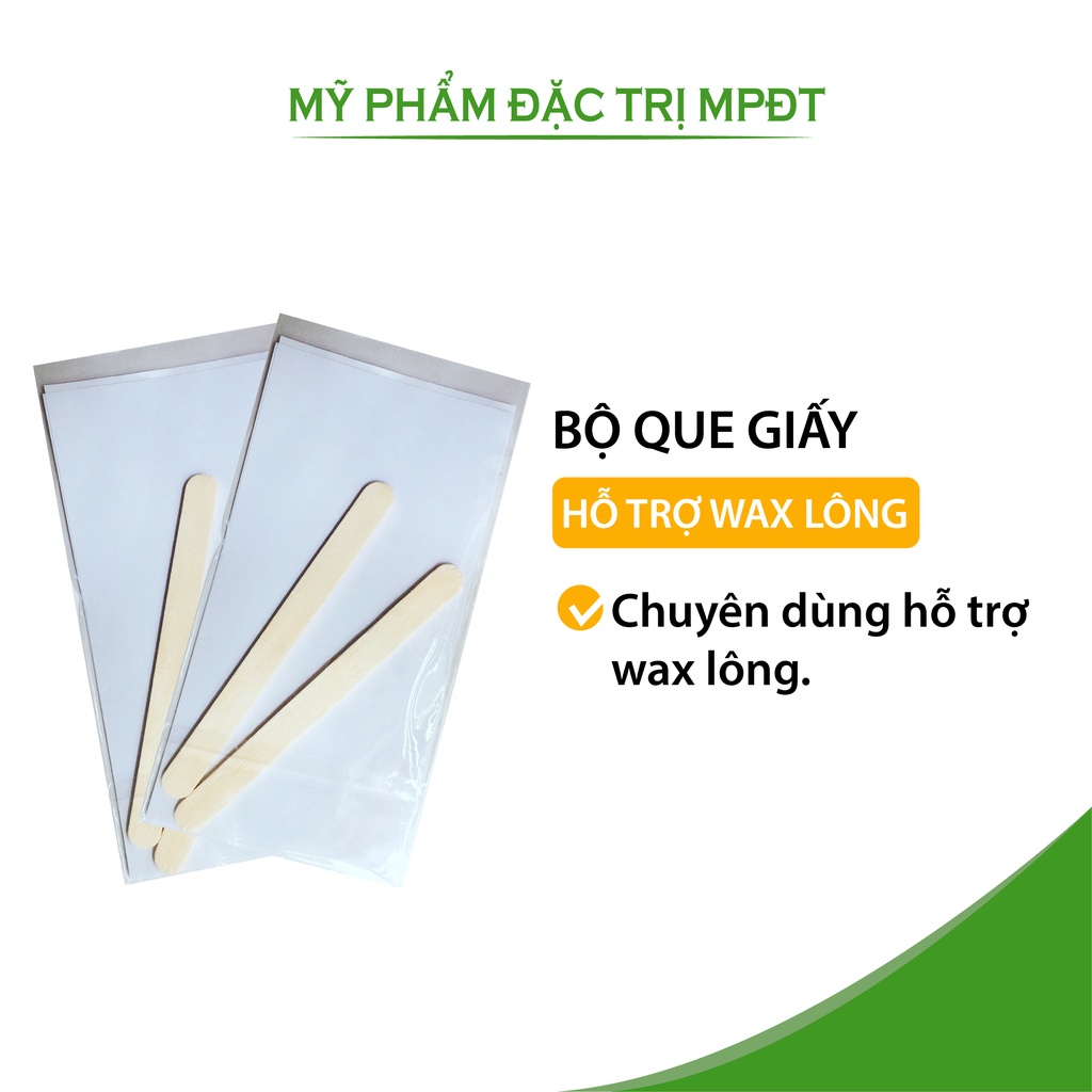 Que gạt và giấy wax lông chuyên dụng... mới hàng cao cấp, chính hãng công ty