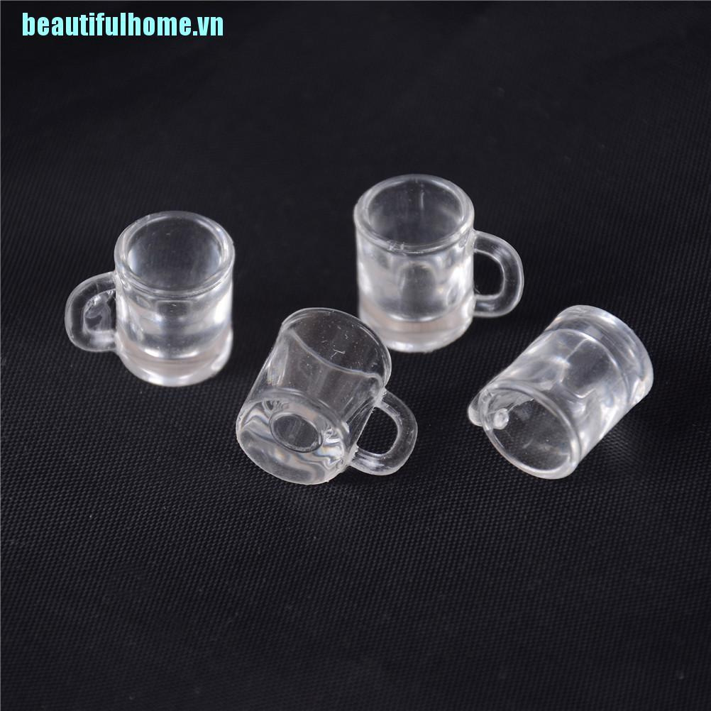 Bộ 4 Ly Uống Nước Đồ Chơi Cho Búp Bê