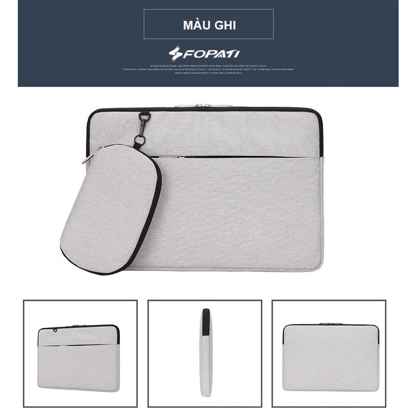 [SALE ]Túi chống sốc Laptop Macbook FOPATI 2018 (Tặng kèm túi) (Chính hãng)