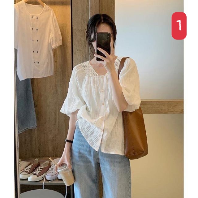 Sơ mi tiểu thư xinh xắn nhiều mẫu