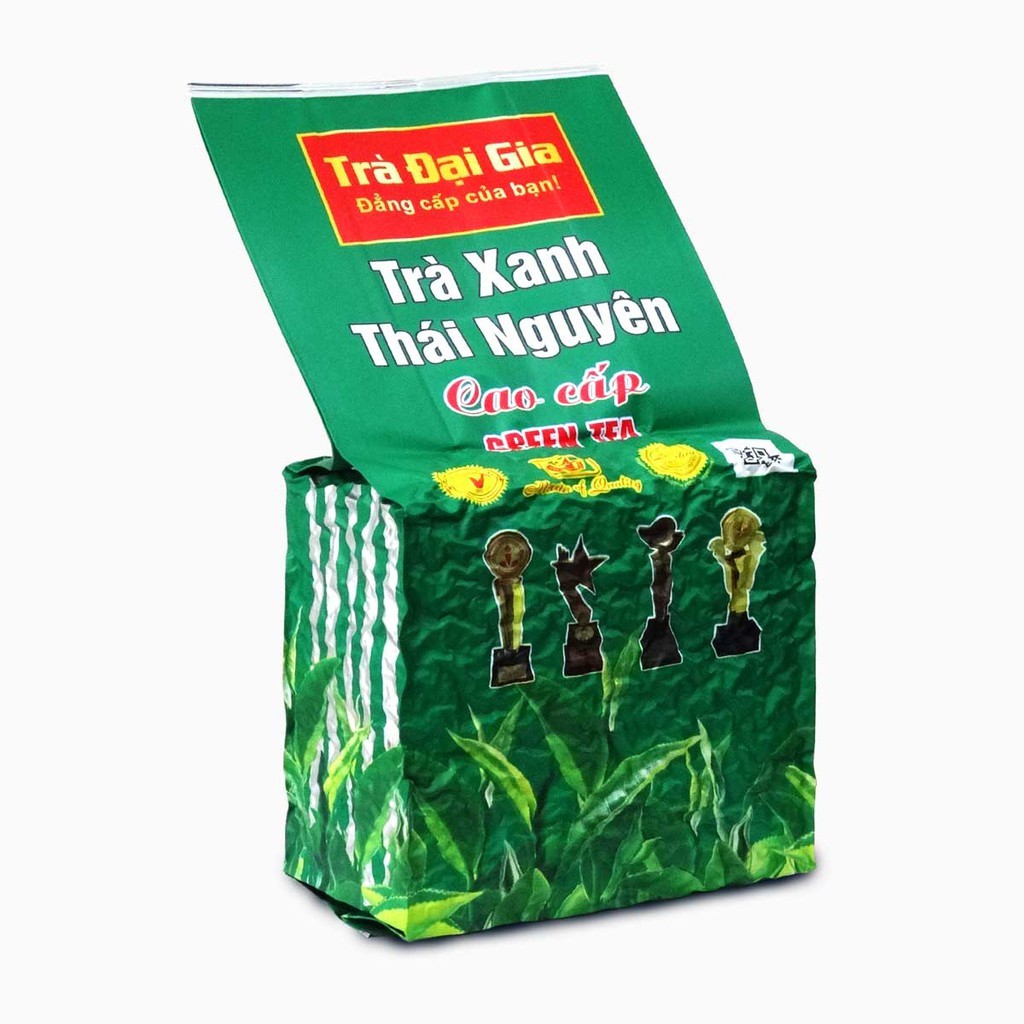Trà xanh Thái Nguyên Đại Gia thượng hạng gói 200g