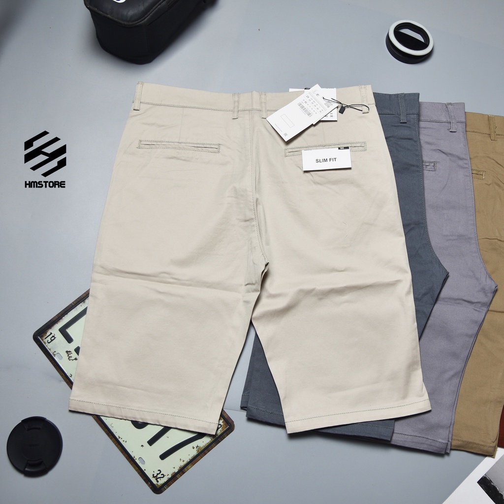 Quần Short Kaki nam dáng hàn chuẩn form, chất kaki cotton co giãn nhẹ.