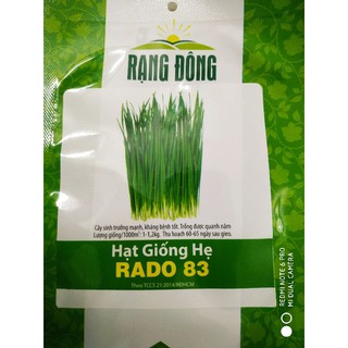 Hạt giống Hẹ 1gr❤️FREESHIP XTRA❤️