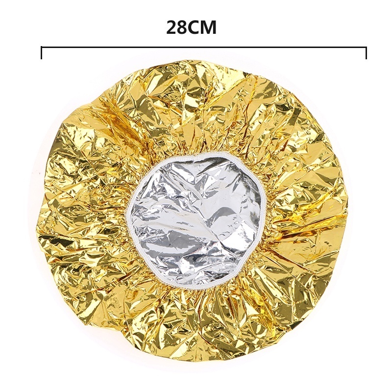 Nón Lá Nhôm Cách Nhiệt Chống Nước Đa Năng Dùng Một Lần Cho Salon Làm Tóc