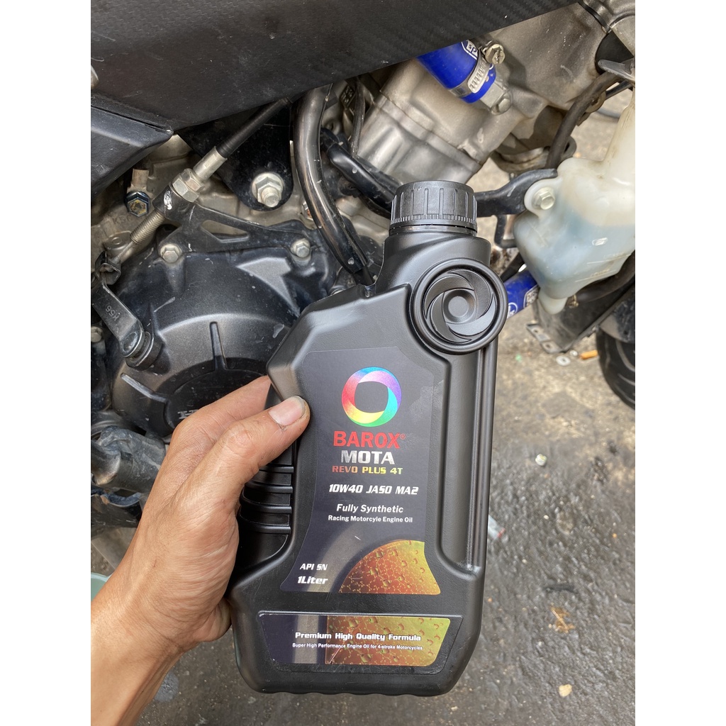 Nhớt Barox 10W40 API SN JASO MA2