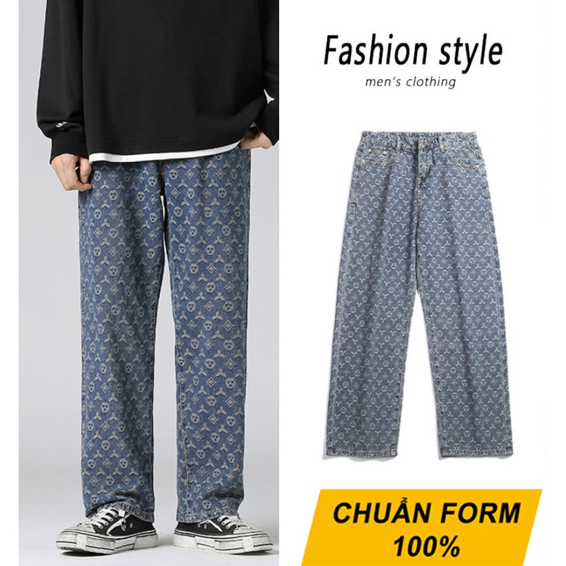 Quần baggy xanh hoa văn đẹp chất lượng SL907 STARLORD