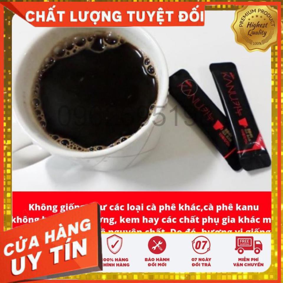 CÀ PHÊ HÒA TAN DARKROAST AMERICANO KANU MAXIM HÀN QUỐC HỘP 16G