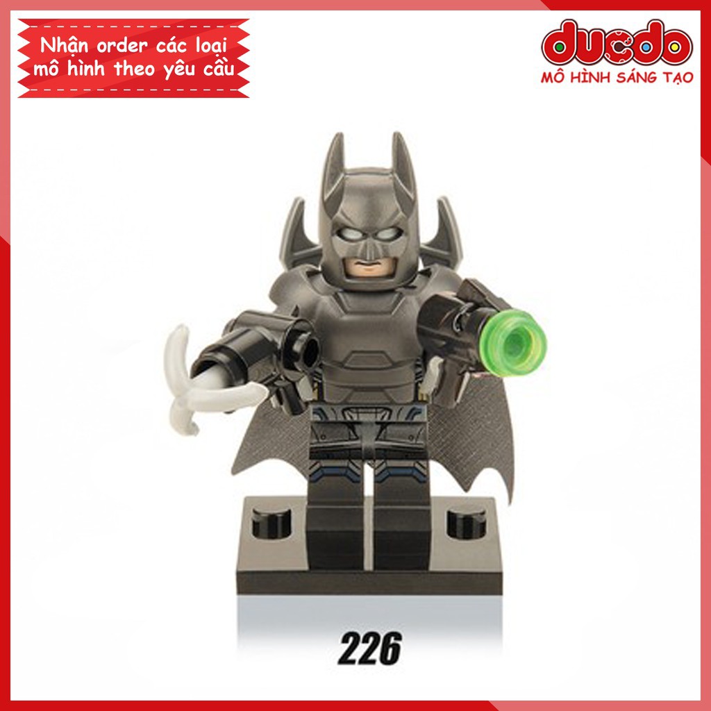 Minifigures các nhân vật siêu anh hùng trong Batman - Đồ chơi Lắp ghép Xếp hình Mini Mô hình XINH X0108