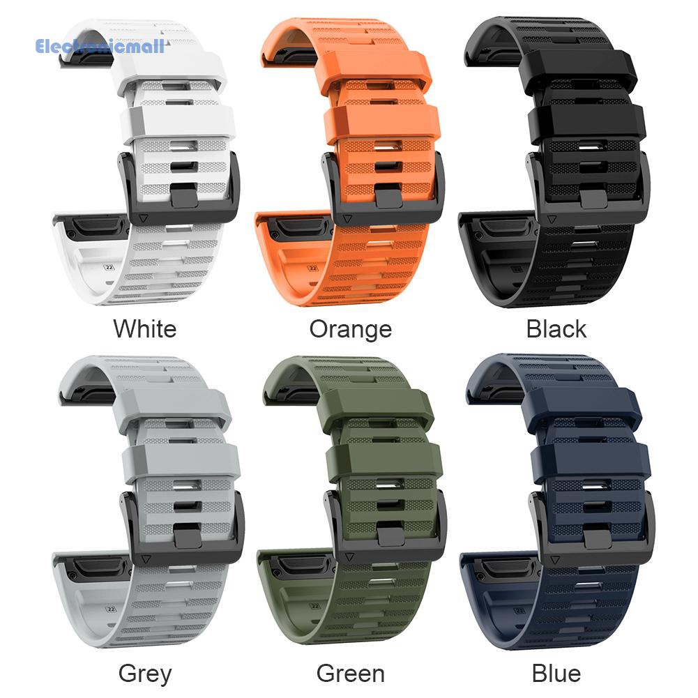 Dây Đeo Silicone Cho Đồng Hồ Garmin Fenix 6 5 Forerunner 935 Quatix 5 Instinct Mall01