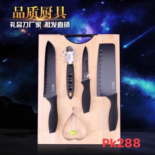 BỘ DAO BUCK BLACK