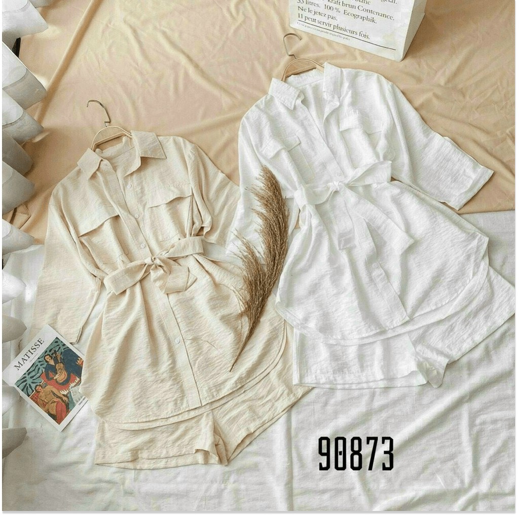 SET ĐŨI TAY DÀI,QUẦN NGẮN SIÊU XINH,MỀM MỊN ĐỌC LẠ KHÓ TÌM,SANG CHẢNH HÀN QUỐC KHÁNH AN STORE