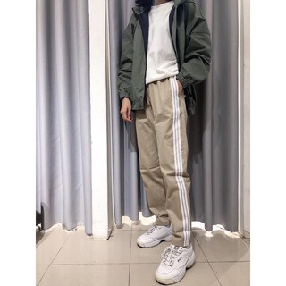 QUẦN KAKI LINE FORM BAGGY UNISEX