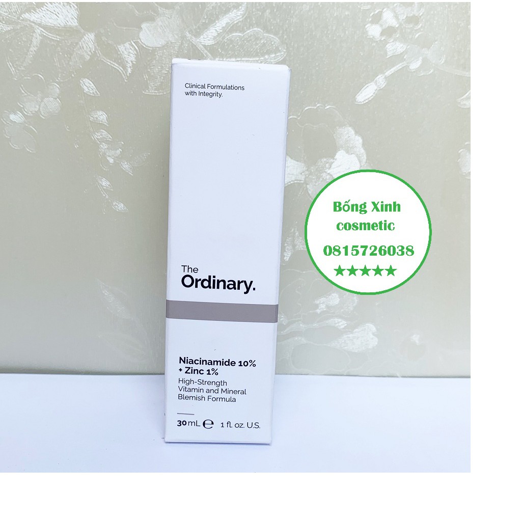 Tinh chất Niacinamide 10% + Zinc 1% - The Ordinary | BigBuy360 - bigbuy360.vn