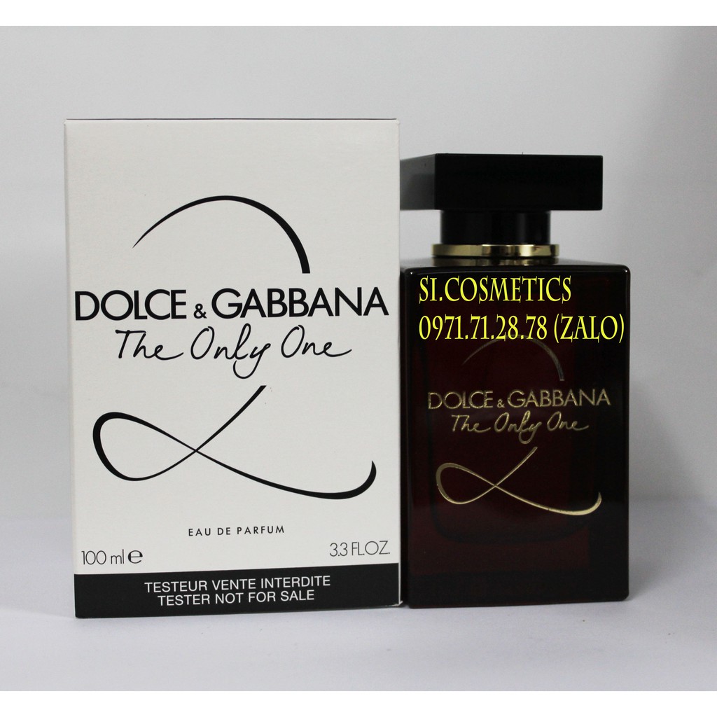 [ Tester ] Nước hoa nữ DOLCE&GABBANA The Only One 2 EDP 100ml