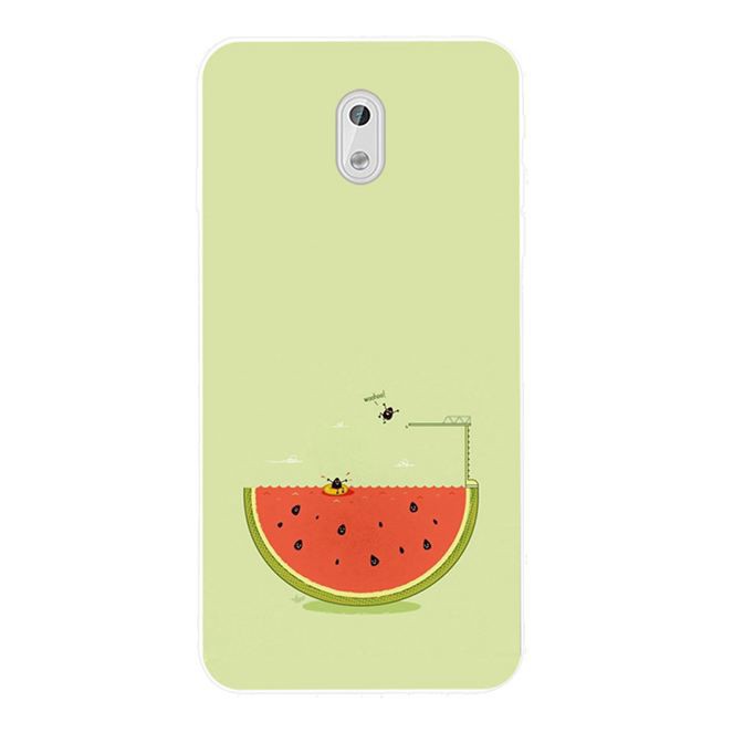 Nokia 3 3.1 X6 5 5.1 6.1 6 7 8 3310 2G 2018 Plus Watermelon Silicon Case