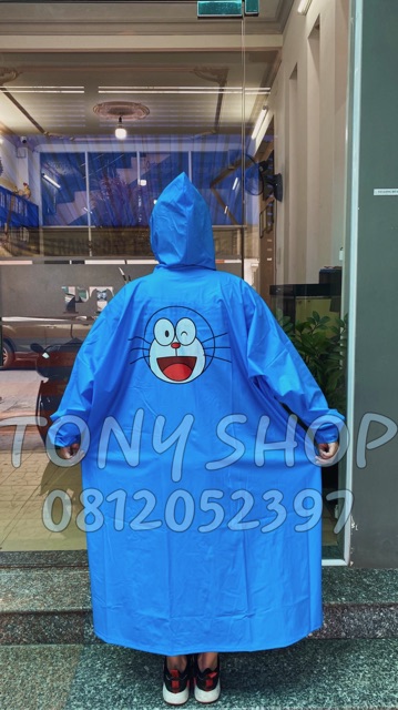 ÁO MƯA MĂNG TÔ HELLO KITTY / DORAEMON