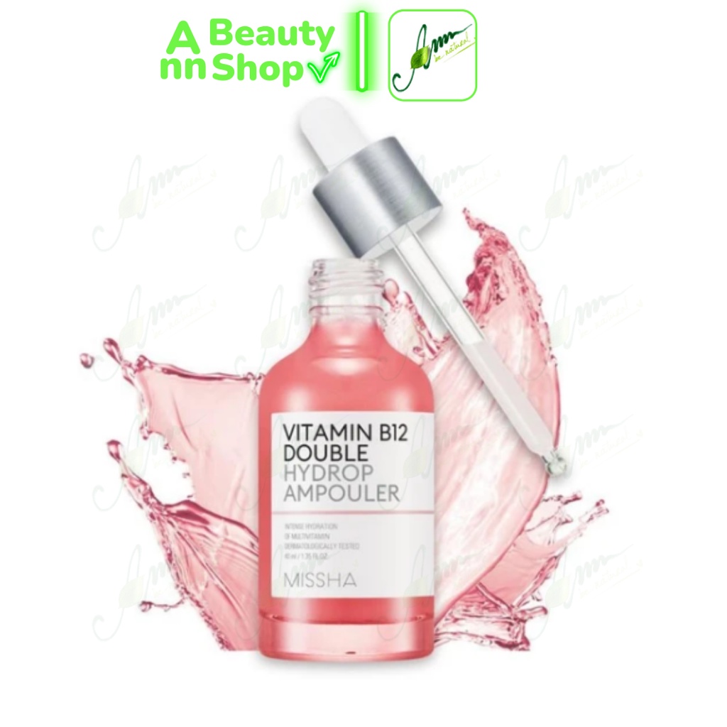 Tinh Chất Cung Cấp Vitamin B12 Tái Tạo Da Toàn Diện Missha Vitamin B12 Double Hydrop Ampouler 40ml