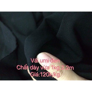 Vải umi đen (Tran Thi Ngoc Nhan)