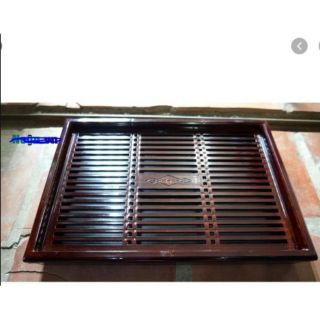 Khay đựng ấm chén giả gỗ