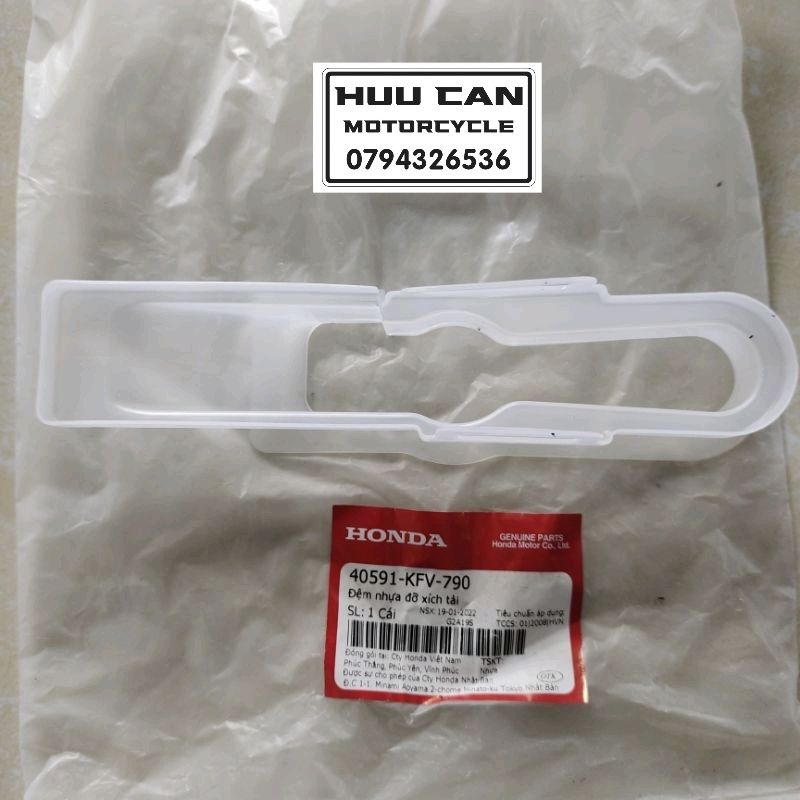 Đệm nhựa đở xích tải Honda Dream 100