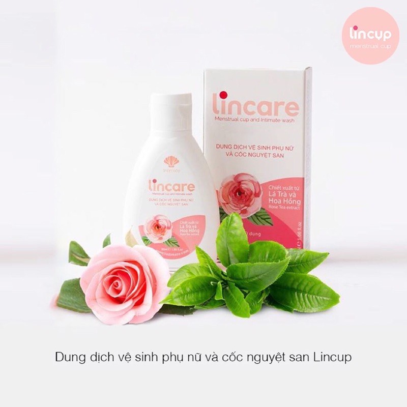 [CHÍNH HÃNG] Dung Dịch Vệ Sinh Phụ Nữ Và Cốc Nguyệt San Lincare