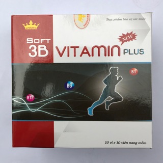 SOFT 3B VITAMIN PLUS kingphar,hỗ trợ người thiếu nhóm b1,b6,b12 trường hợp dối loạn thần kinh ngoại vị