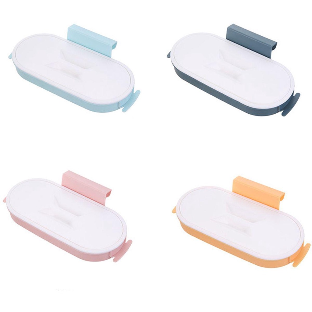 Giá Đỡ Túi Rác 4 Màu Gắn Cửa Tủ Tiện Lợi