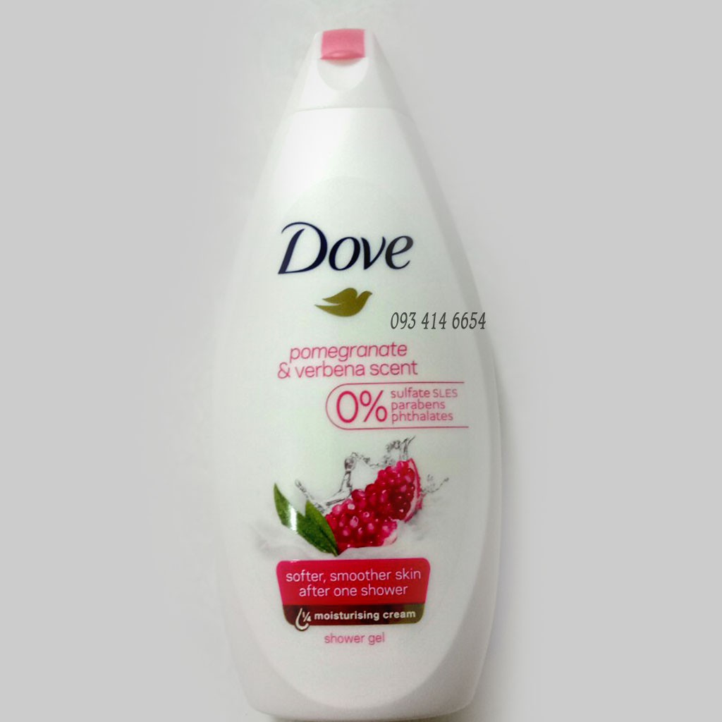 Sữa Tắm Dove 500ml - Đức Hàng Chính Hãng